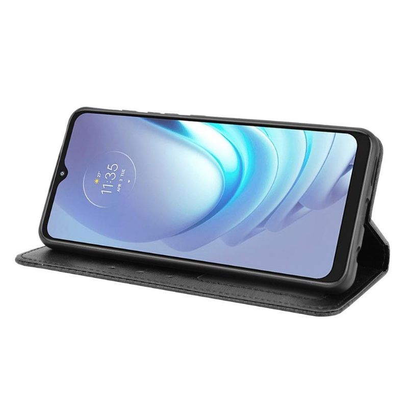 Étui Motorola Moto G50 Le Cirénius Style Cuir