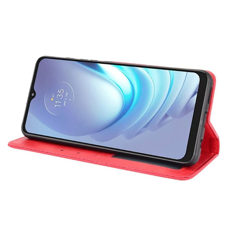 Étui Motorola Moto G50 Le Cirénius Style Cuir