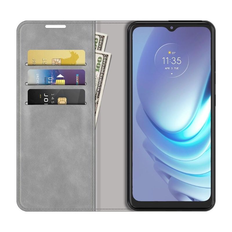 Étui Motorola Moto G50 simili cuir fonction stand