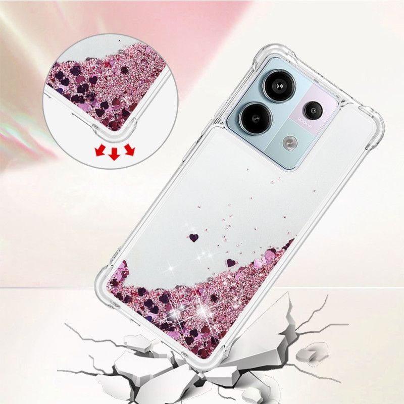 Coque à Cordon Xiaomi Redmi Note 13 Pro 5G / Poco X6 5G Paillettes