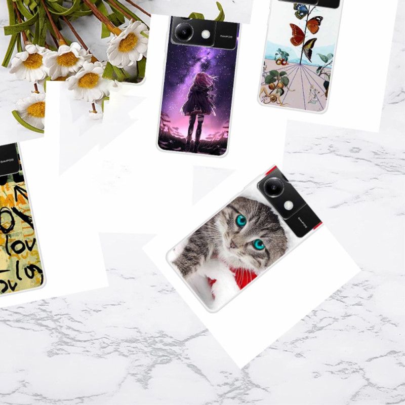 Coque Xiaomi Redmi Note 13 Pro 5G / Poco X6 5G Fleurs Colorées