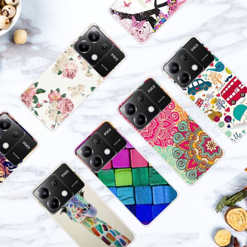 Coque Xiaomi Redmi Note 13 Pro 5G / Poco X6 5G Fleurs Liberty