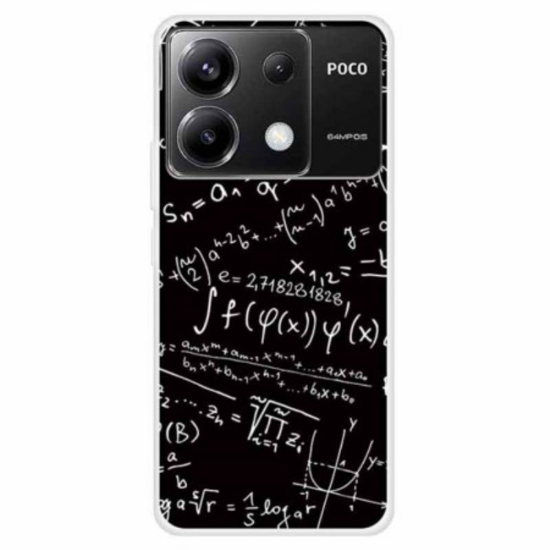 Coque Xiaomi Redmi Note 13 Pro 5G / Poco X6 5G Formule Mathématique