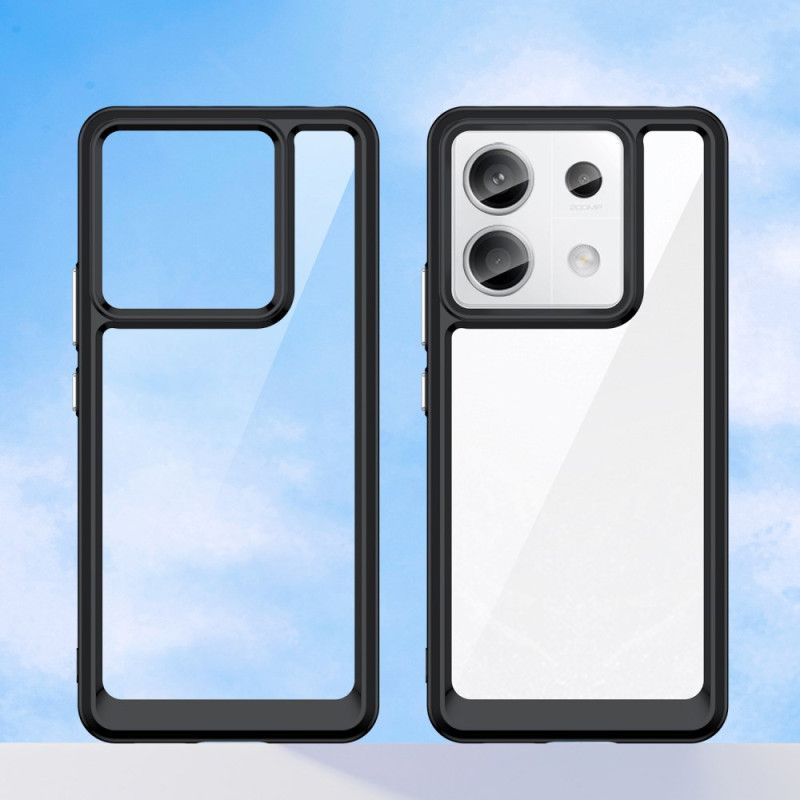 Coque Xiaomi Redmi Note 13 Pro 5G / Poco X6 5G Hybride Rebords Colorés