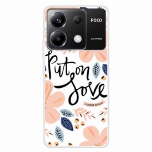 Coque Xiaomi Redmi Note 13 Pro 5G / Poco X6 5G Put on Love