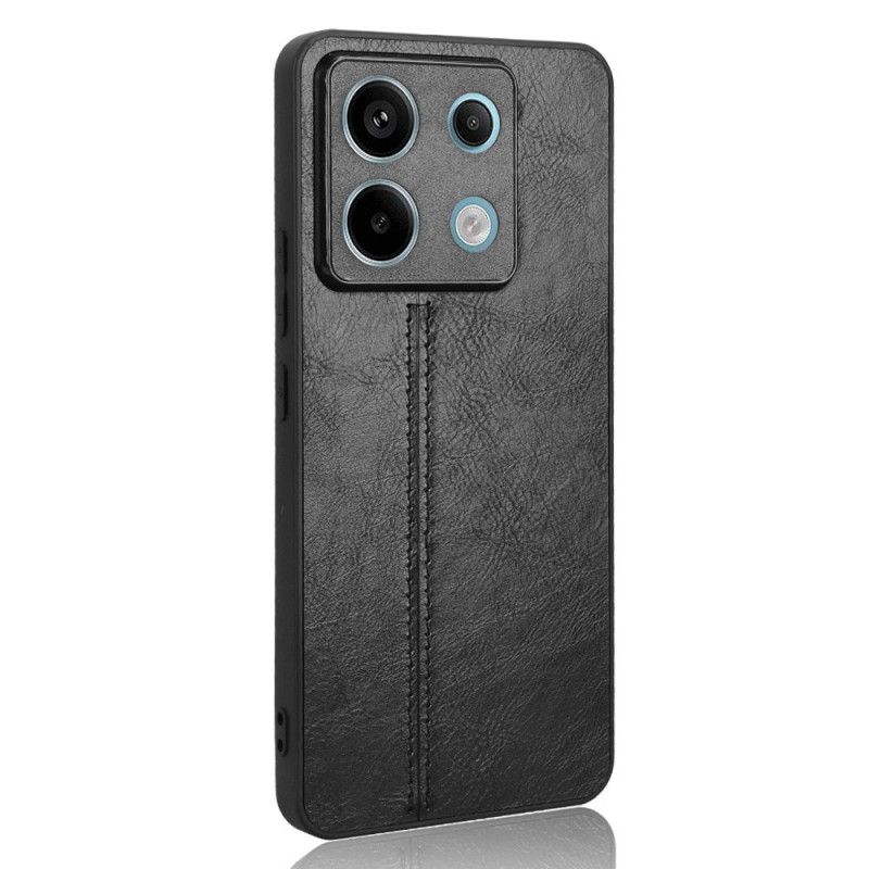 Coque Xiaomi Redmi Note 13 Pro 5G / Poco X6 5G Simili Cuir Coutures