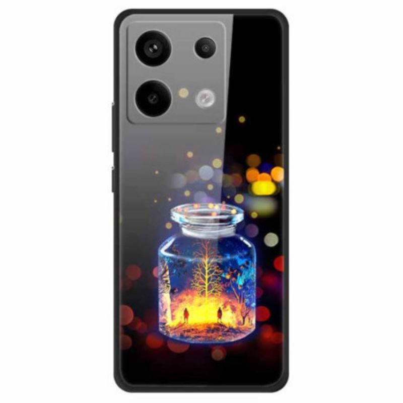 Coque Xiaomi Redmi Note 13 Pro 5G / Poco X6 5G -Verre Trempé Bouteille à Souhaits