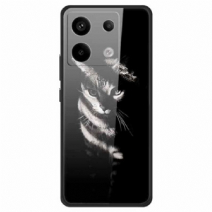 Coque Xiaomi Redmi Note 13 Pro 5G / Poco X6 5G Verre Trempé Chat d'Ombre