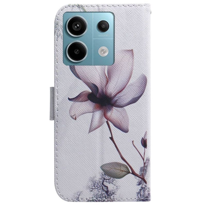 Housse Xiaomi Redmi Note 13 Pro 5G / Poco X6 5G Fleur Rose