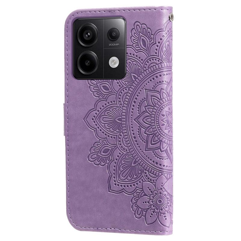 Housse Xiaomi Redmi Note 13 Pro 5G / Poco X6 5G Mandala avec Lanière