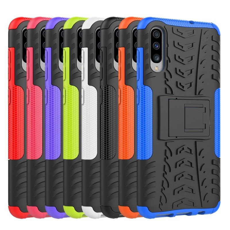 Samsung Galaxy A70 - Coque antidérapante avec support intégré