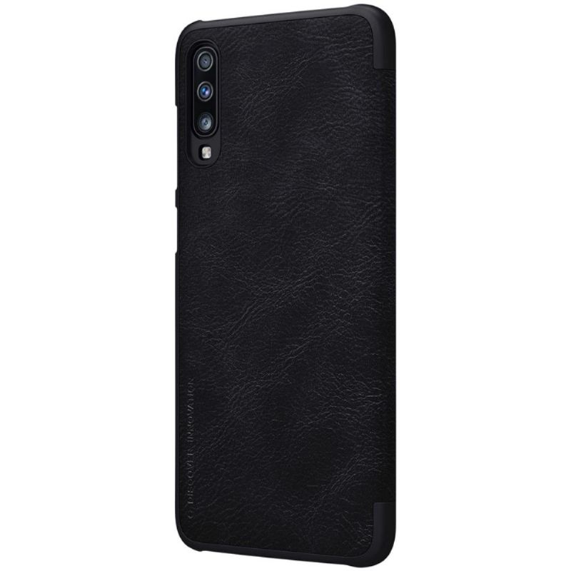 Samsung Galaxy A70 - Coque avec rabat NILLKIN revêtement cuir