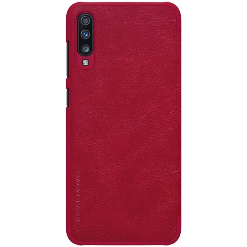 Samsung Galaxy A70 - Coque avec rabat NILLKIN revêtement cuir