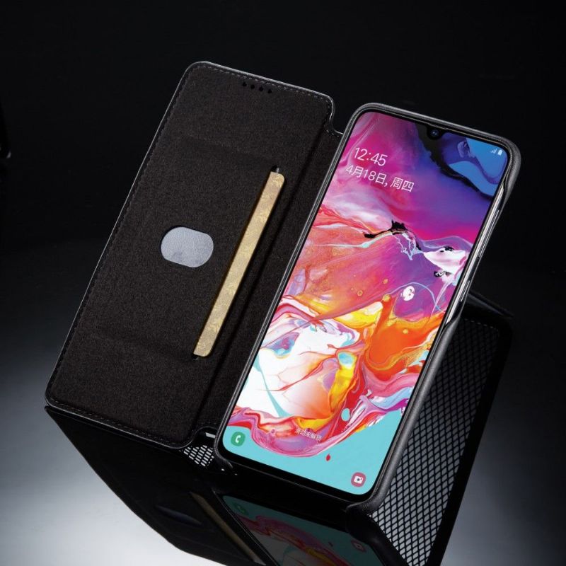 Samsung Galaxy A70 - Coque avec rabat simili cuir