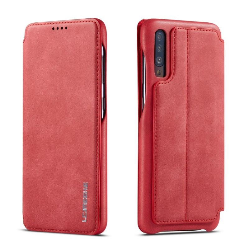 Samsung Galaxy A70 - Coque avec rabat simili cuir