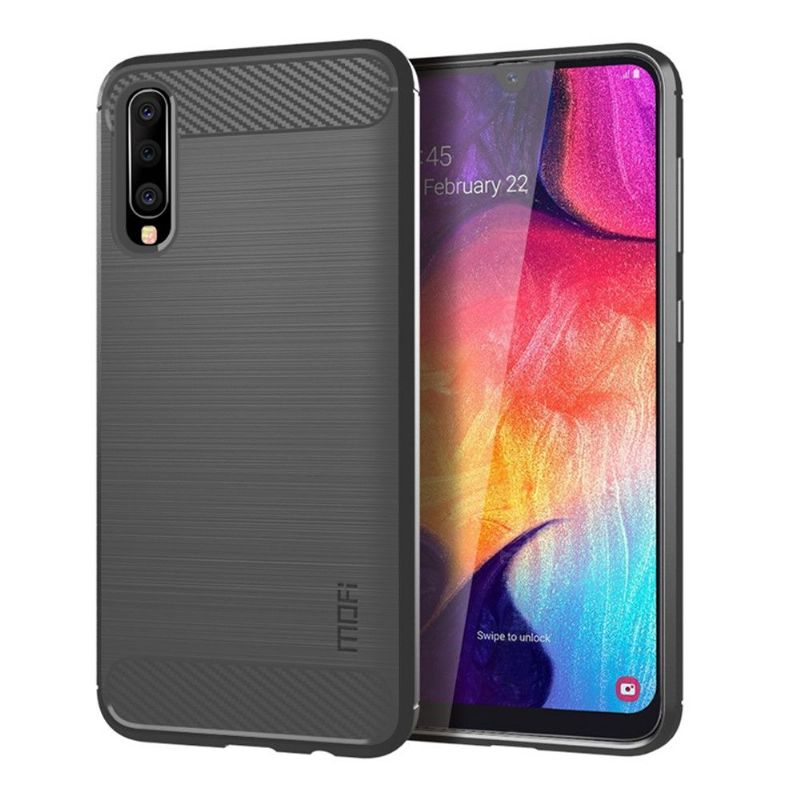 Samsung Galaxy A70 - Coque brossée Mofi