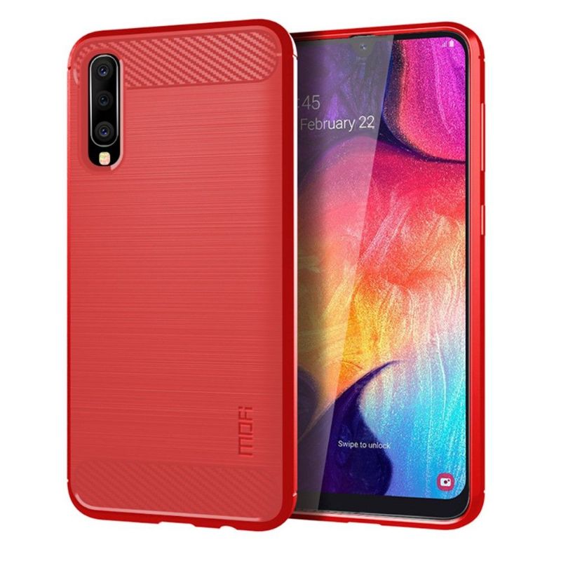 Samsung Galaxy A70 - Coque brossée Mofi