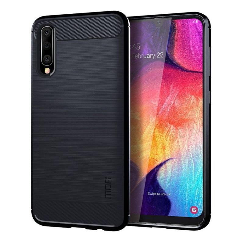 Samsung Galaxy A70 - Coque brossée Mofi