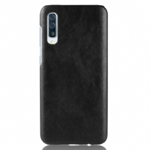 Samsung Galaxy A70 - Coque effet cuir premium