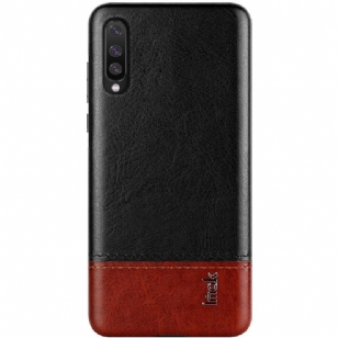 Samsung Galaxy A70 - Coque imak bicolore imitation cuir