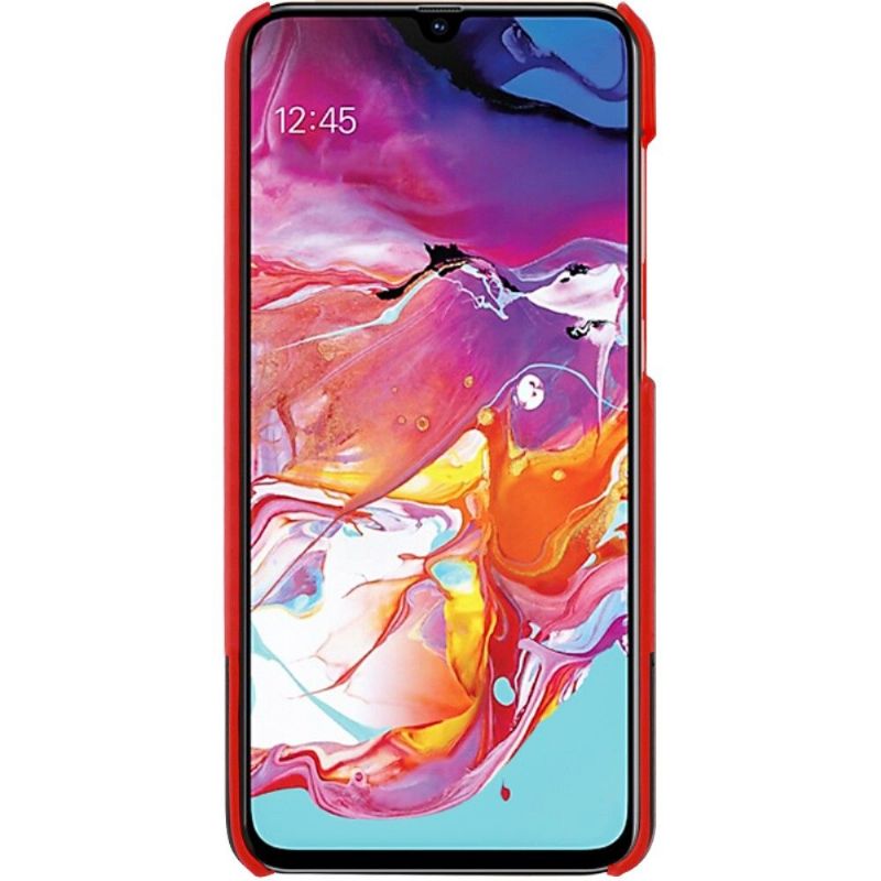 Samsung Galaxy A70 - Coque imak bicolore imitation cuir