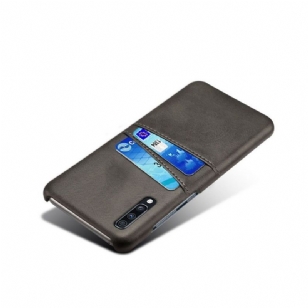 Samsung Galaxy A70 - Coque Mélodie effet cuir porte cartes