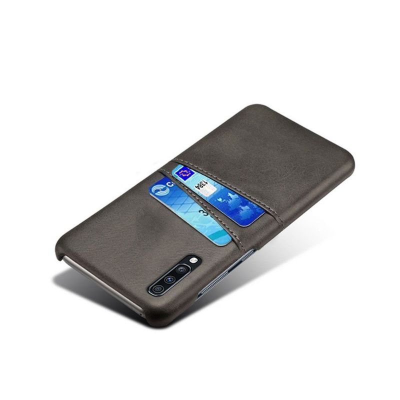 Samsung Galaxy A70 - Coque Mélodie effet cuir porte cartes