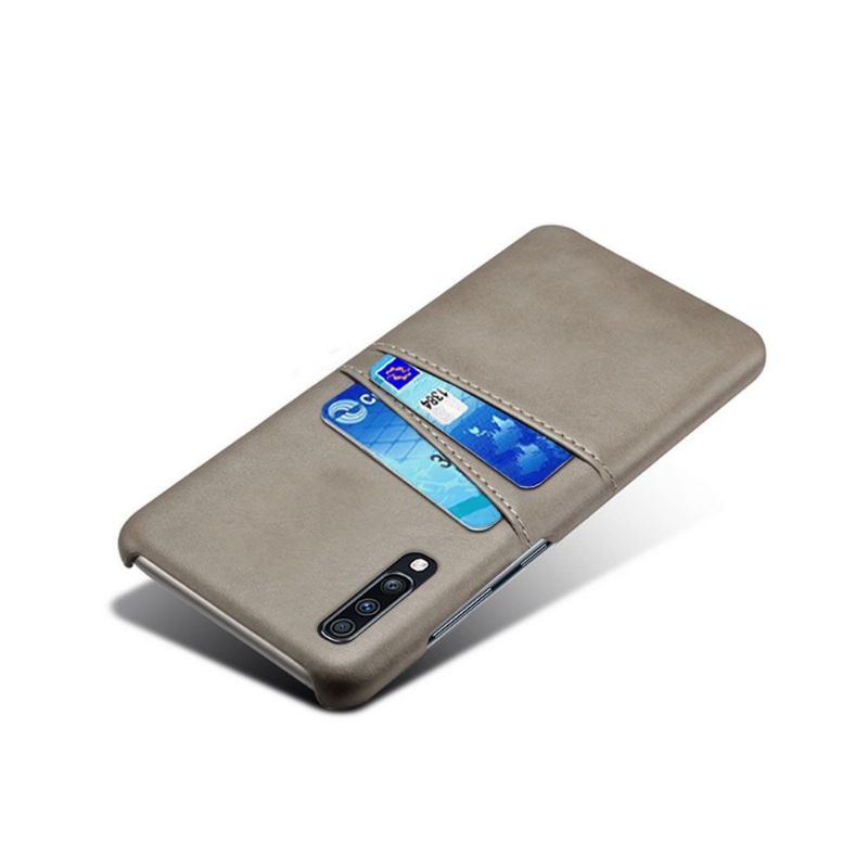 Samsung Galaxy A70 - Coque Mélodie effet cuir porte cartes