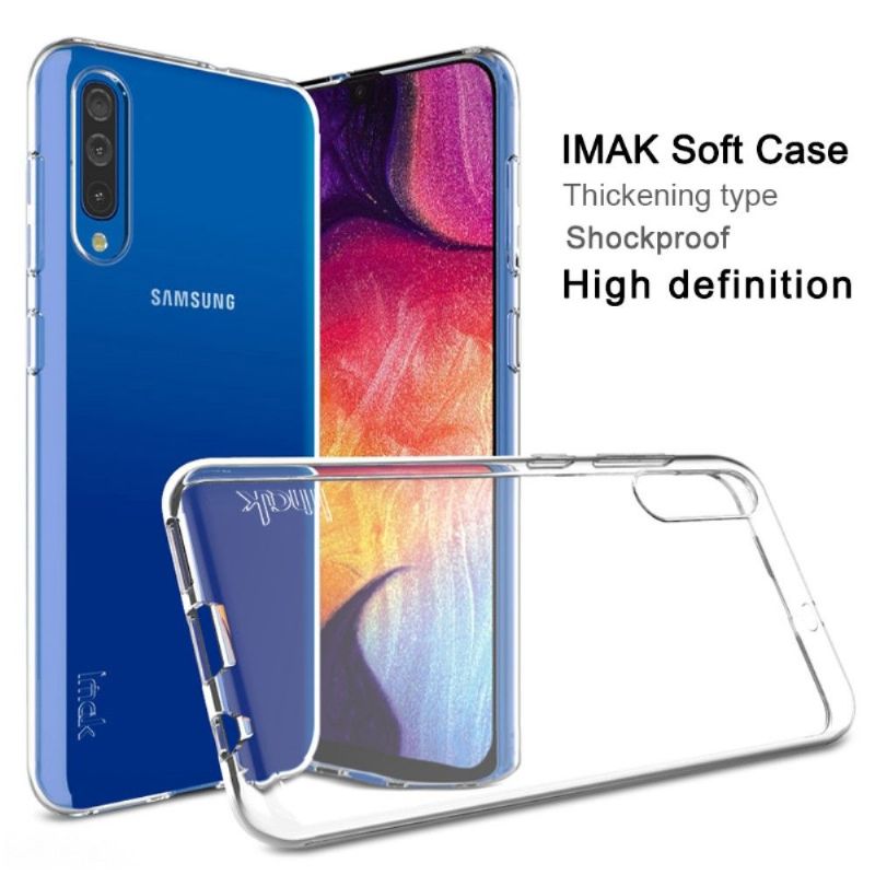 Samsung Galaxy A70 - Coque transparente ultra souple