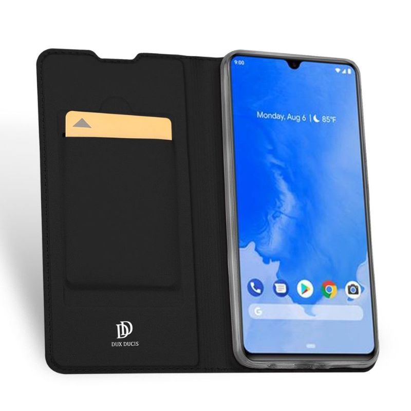 Samsung Galaxy A70 - Étui business imitation cuir