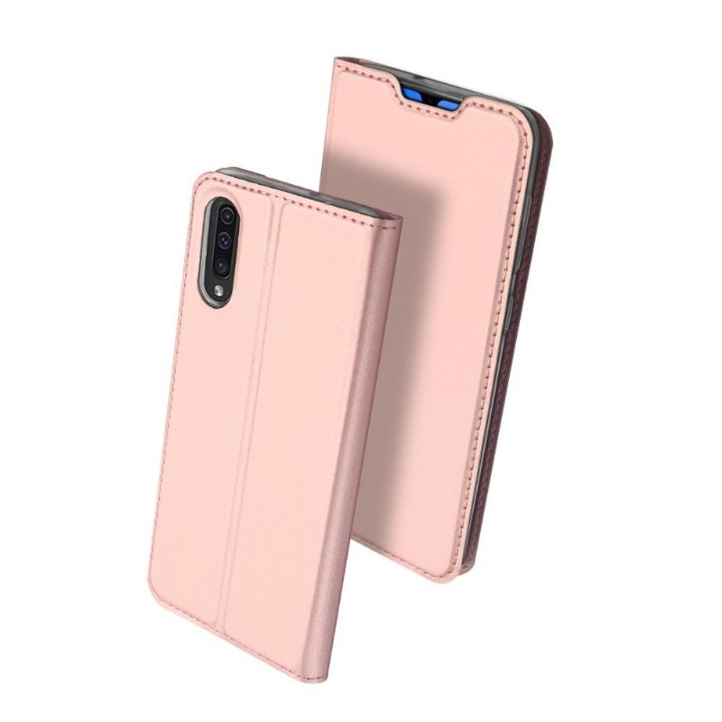 Samsung Galaxy A70 - Étui business imitation cuir