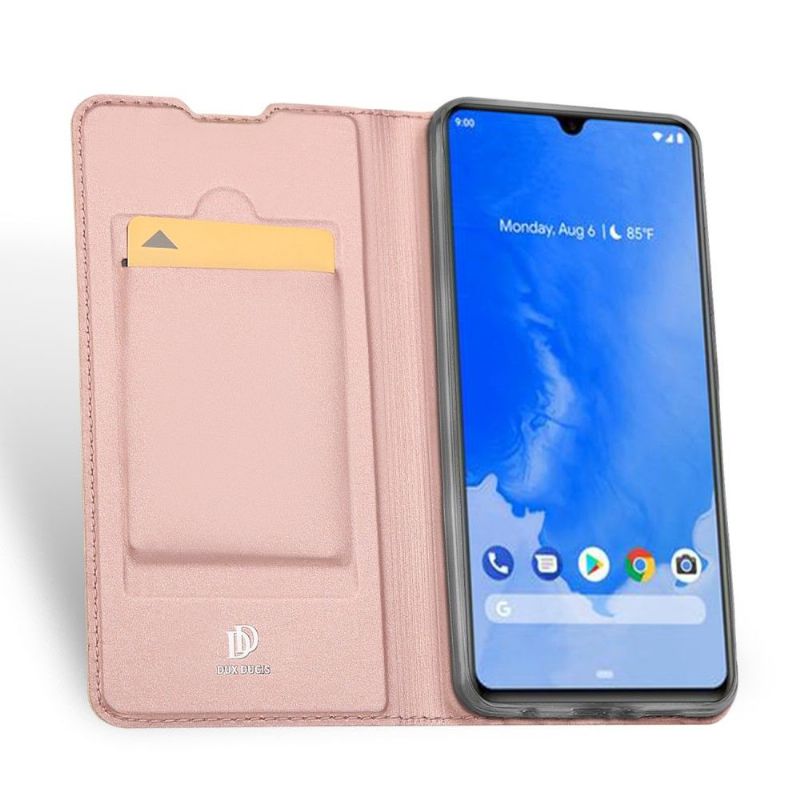 Samsung Galaxy A70 - Étui business imitation cuir