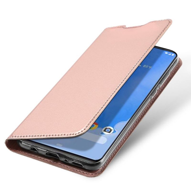 Samsung Galaxy A70 - Étui business imitation cuir