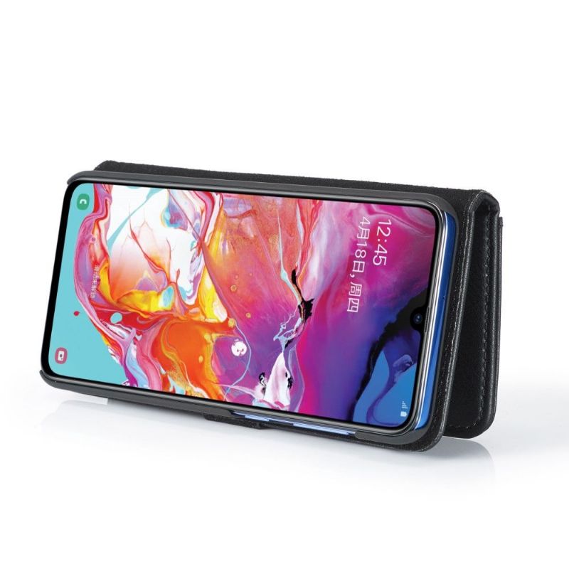 Samsung Galaxy A70 - Housse portefeuille avec coque amovible