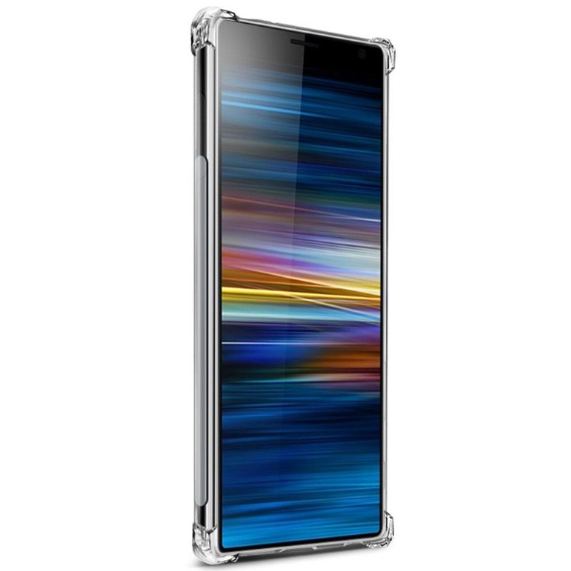 Sony Xperia 10 Plus - Coque transparente Class Protect + film protecteur