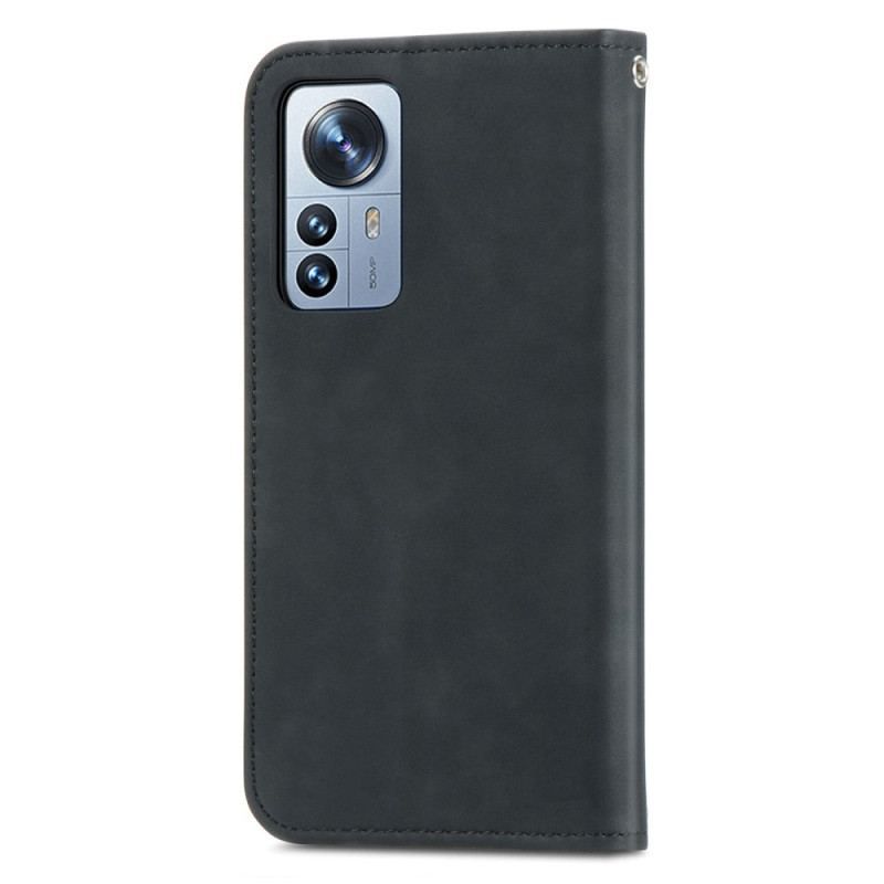 Flip Cover Xiaomi 12T / 12T Pro Série Vintage