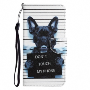 Housse Xiaomi 12T / 12T Pro Chien Don't Touch my Phone