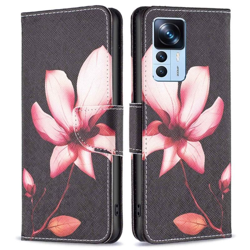 Housse Xiaomi 12T / 12T Pro Fleur Rose