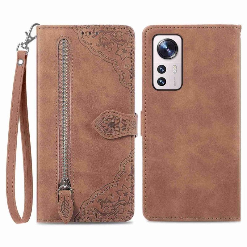 Housse Xiaomi 12T / 12T Pro Pochette Frontale Fleurs