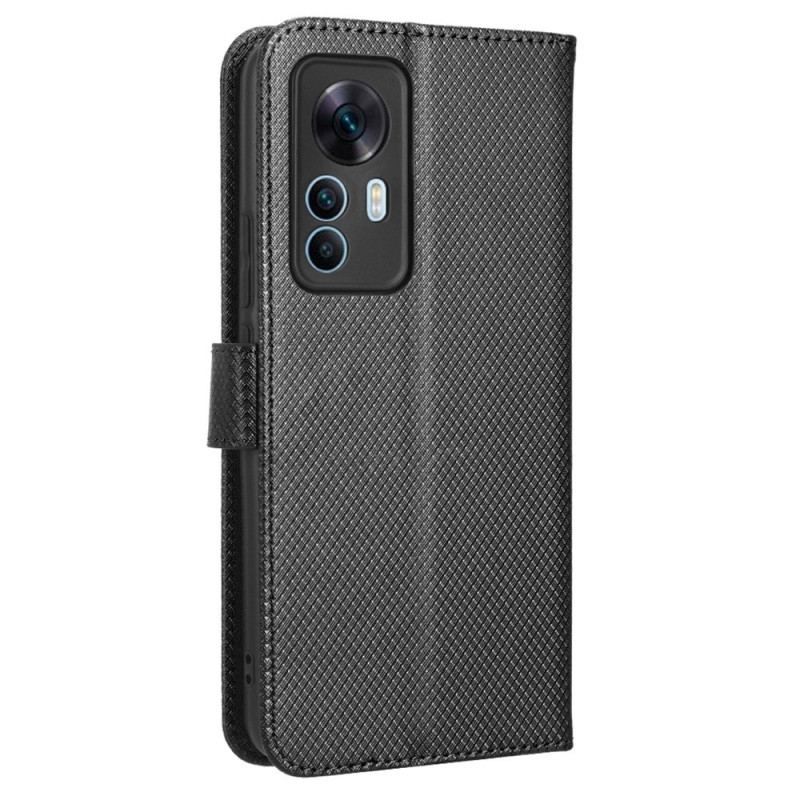 Housse Xiaomi 12T / 12T Pro Simili Cuir à Lanière