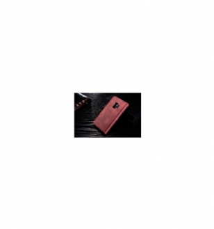 Housse portefeuille + coque amovible Samsung Galaxy S9 - Rouge