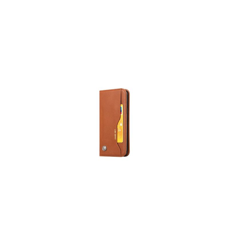 Housse Samsung Galaxy S9 Leather Wallet - Marron