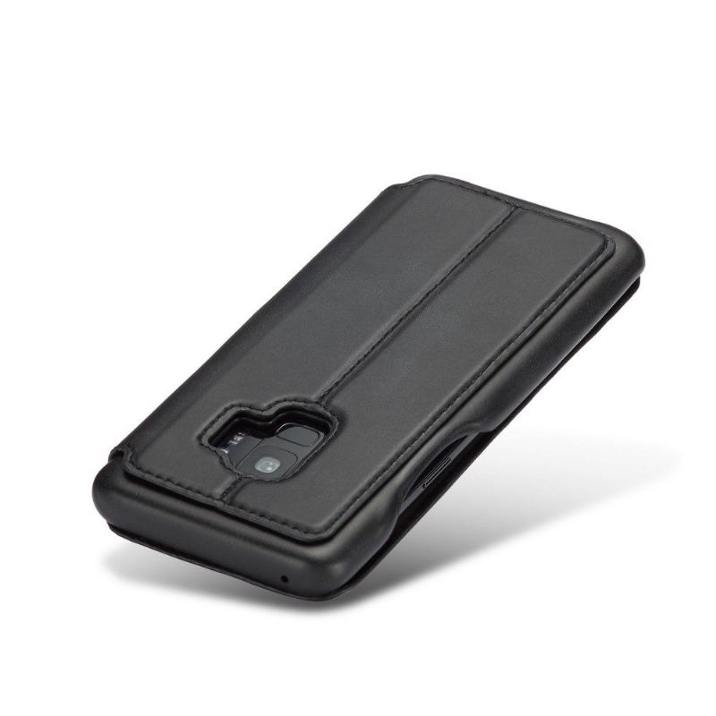 Samsung Galaxy S9 - Coque avec rabat simili cuir