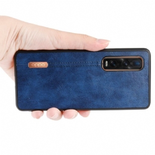 Coque Oppo Find X2 Pro Effet Cuir