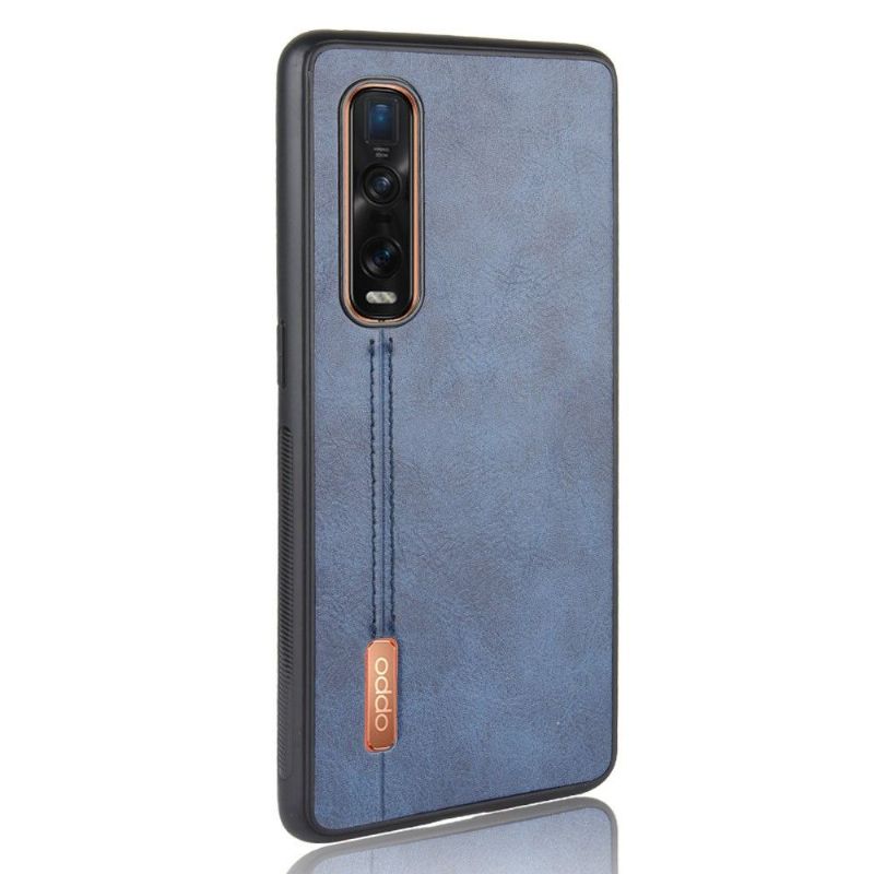 Coque Oppo Find X2 Pro Effet Cuir