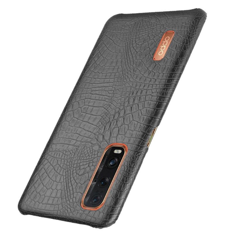 Coque Oppo Find X2 Pro effet peau de croco