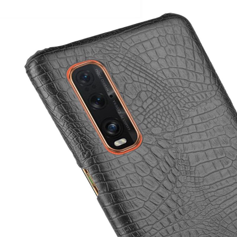 Coque Oppo Find X2 Pro effet peau de croco