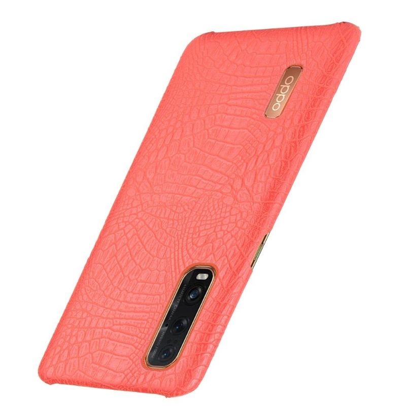 Coque Oppo Find X2 Pro effet peau de croco