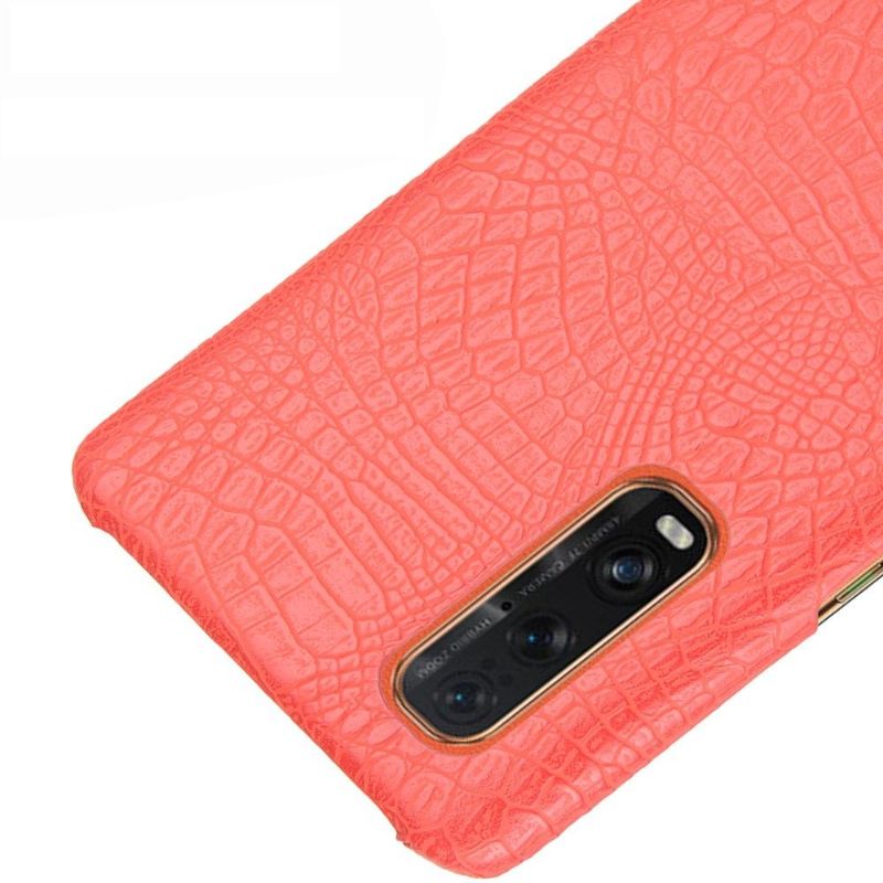 Coque Oppo Find X2 Pro effet peau de croco