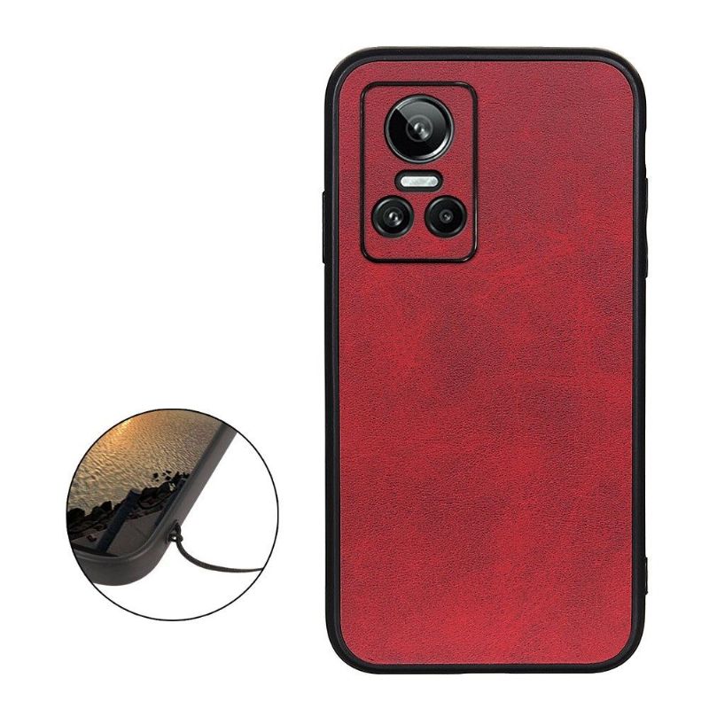 Coque Realme GT Neo 3 Jazz simili cuir vintage